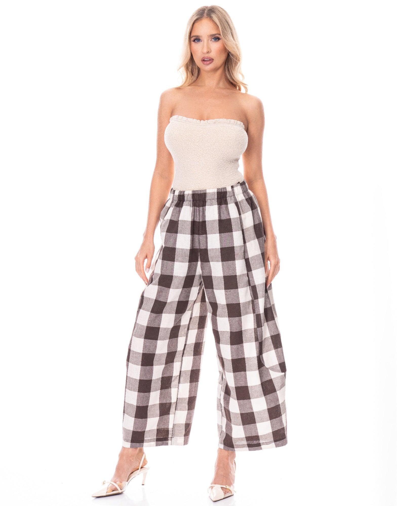 Checkered Pants