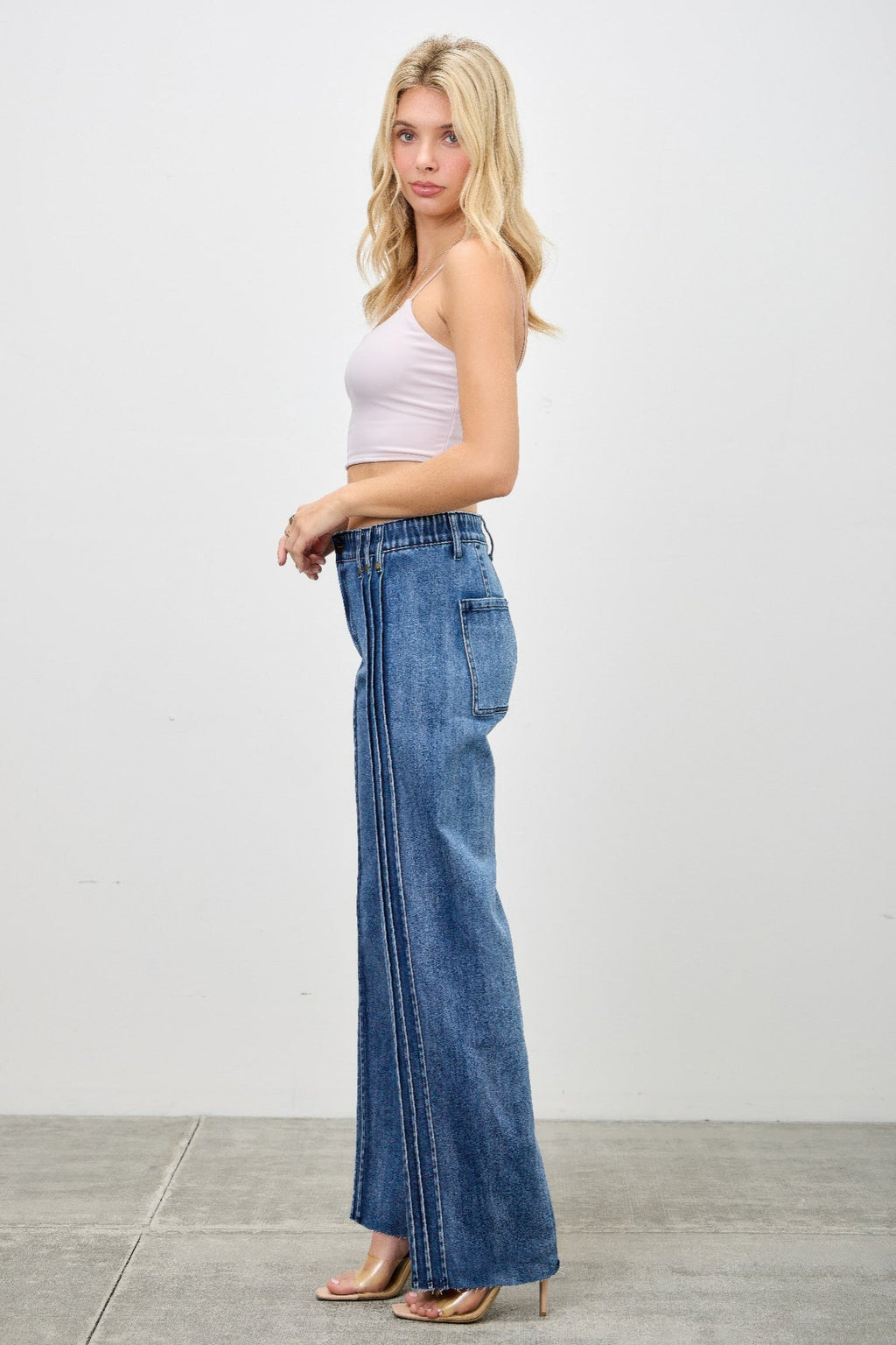 High Rise Straight With Front Lines