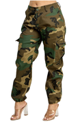 Camouflage Cargo Joggers