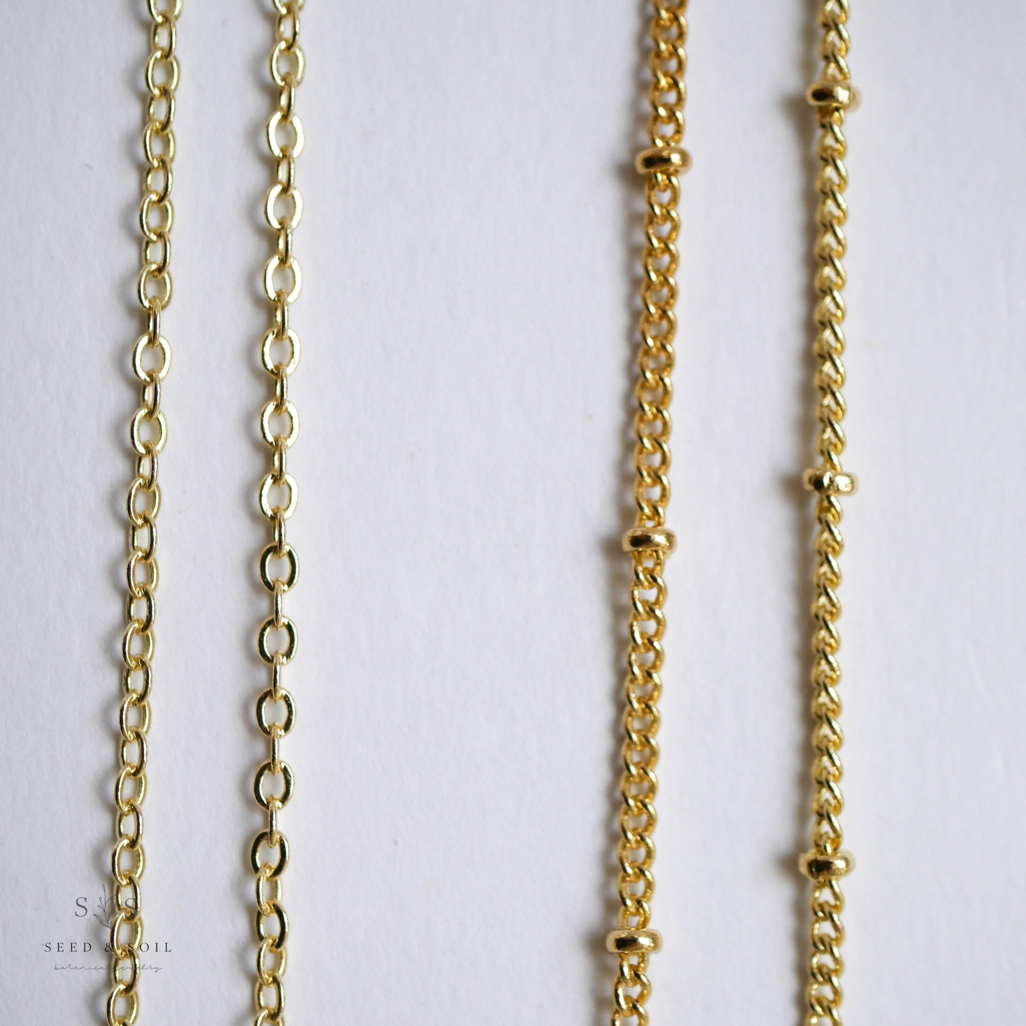 Large Brass Teardrop