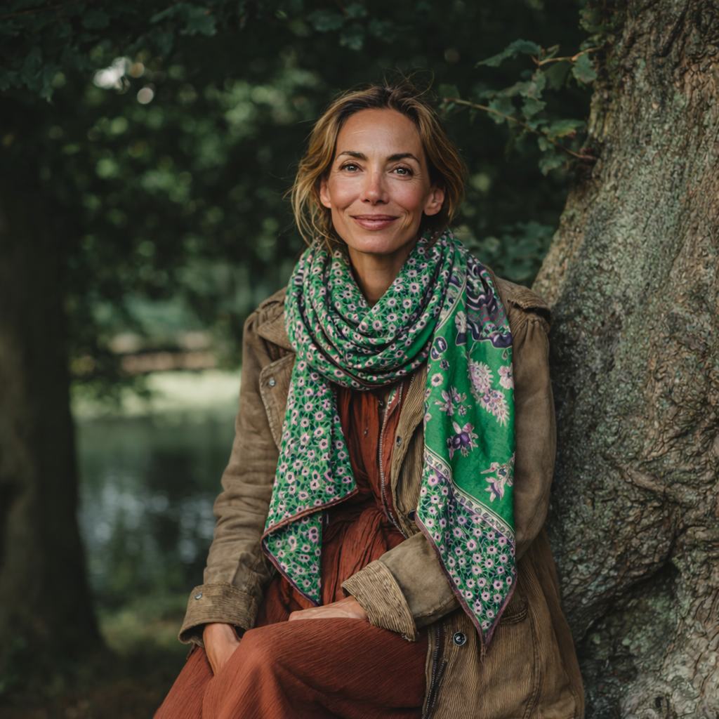 Springtime Joy Scarf