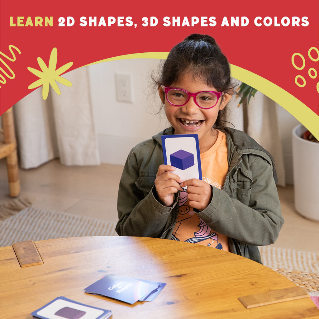 .2D & 3D Shapes & Colors Card Pack