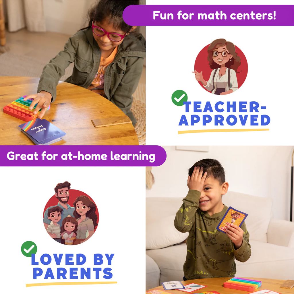 .2D & 3D Shapes & Colors Card Pack