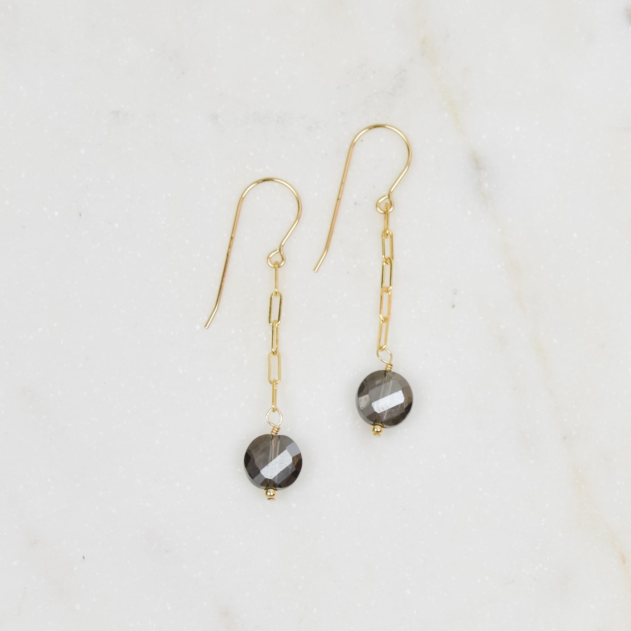 Smokey Night Earrings