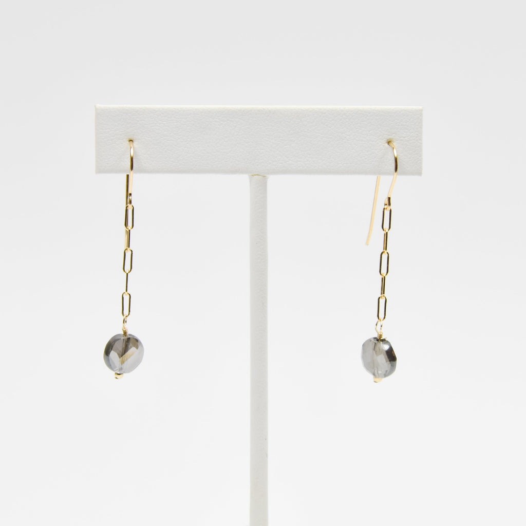 Smokey Night Earrings