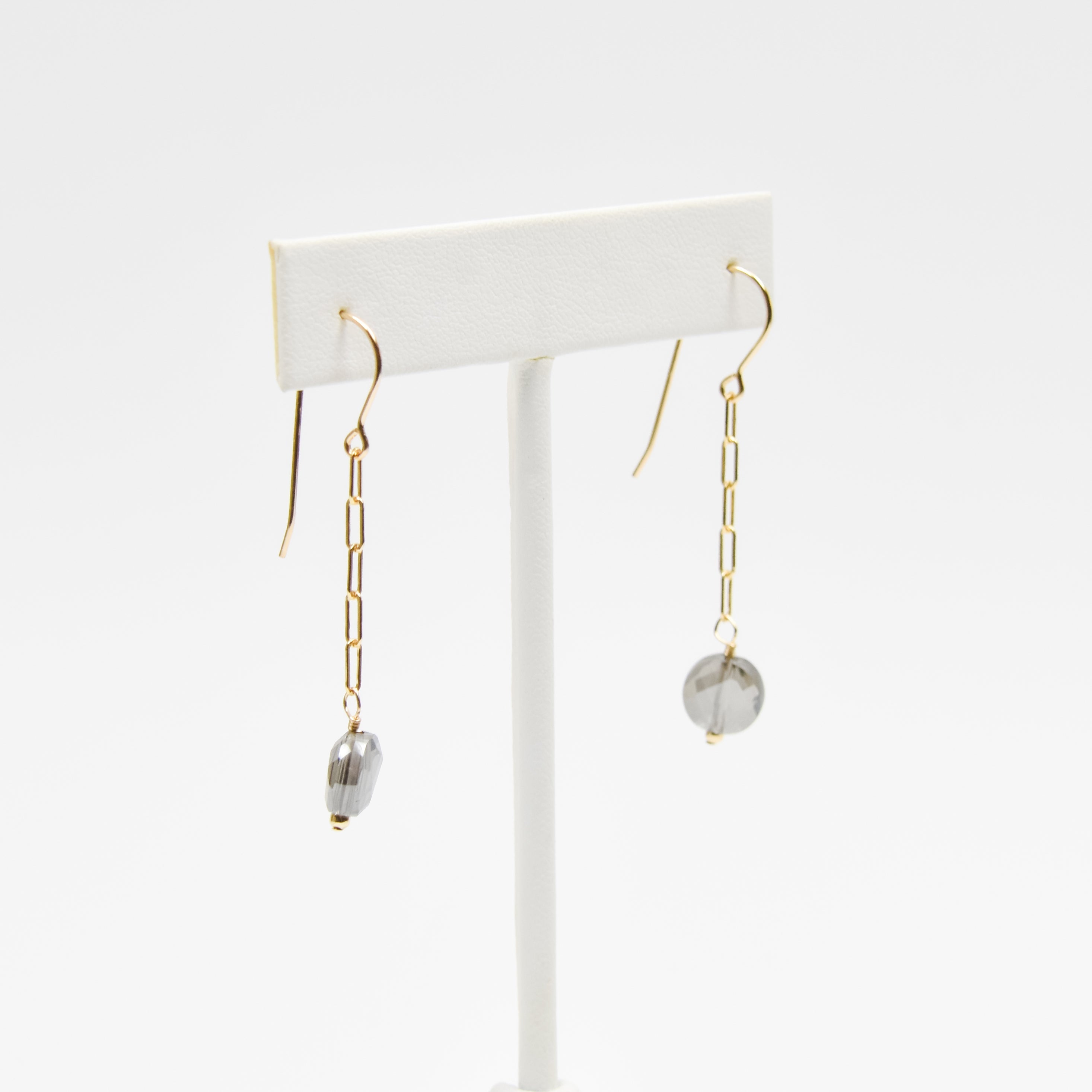 Smokey Night Earrings