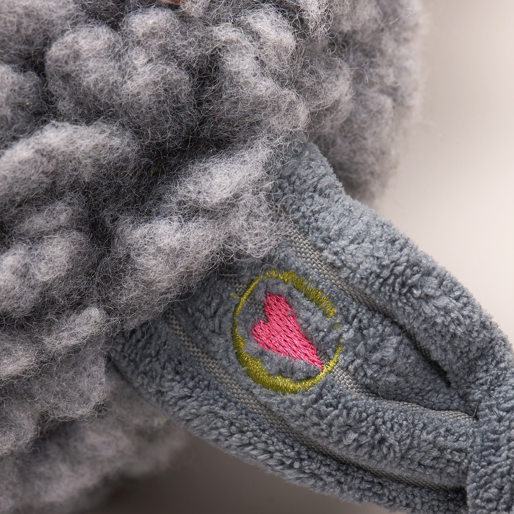 Ellamae Elephant HuggleFleece® FlufferKnottie™ Plush Dog Toy