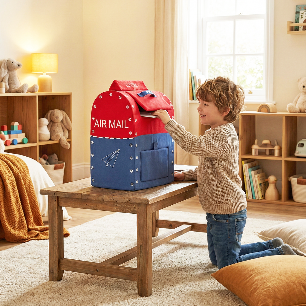 Plush "Air Mail" Post Box