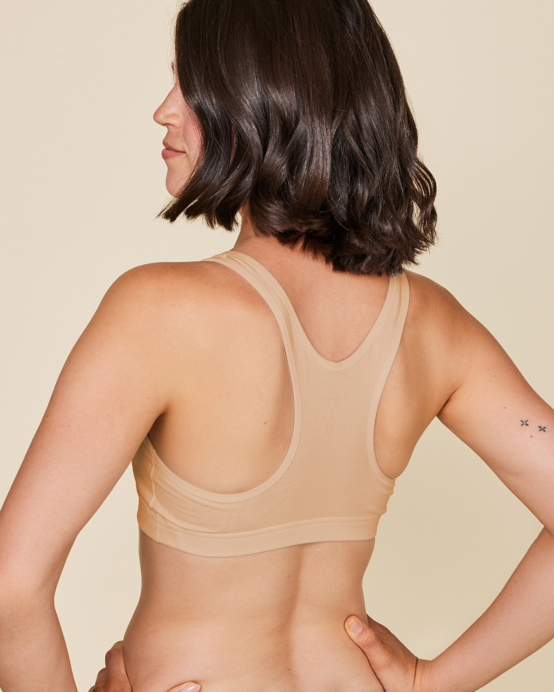 Glide Cotton Racerback Bralette