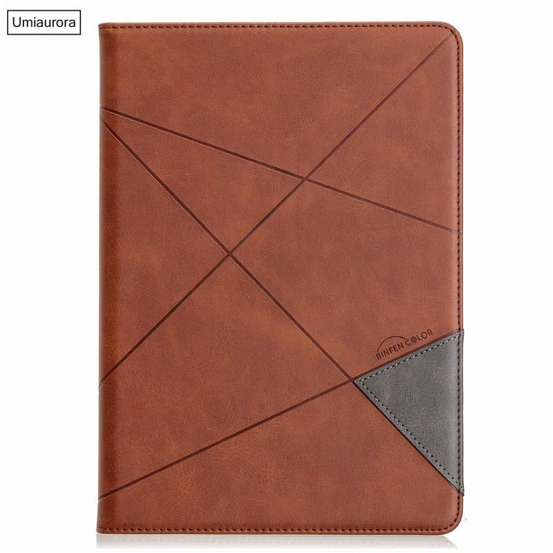 Leather Case with Inside Pocket for iPad