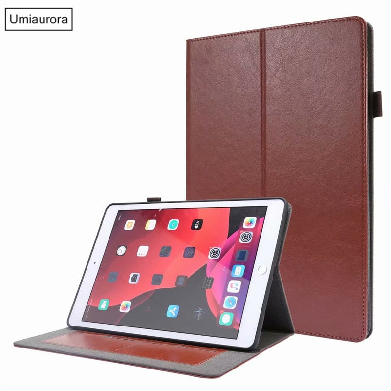 Leather Case with Inside Pocket for iPad
