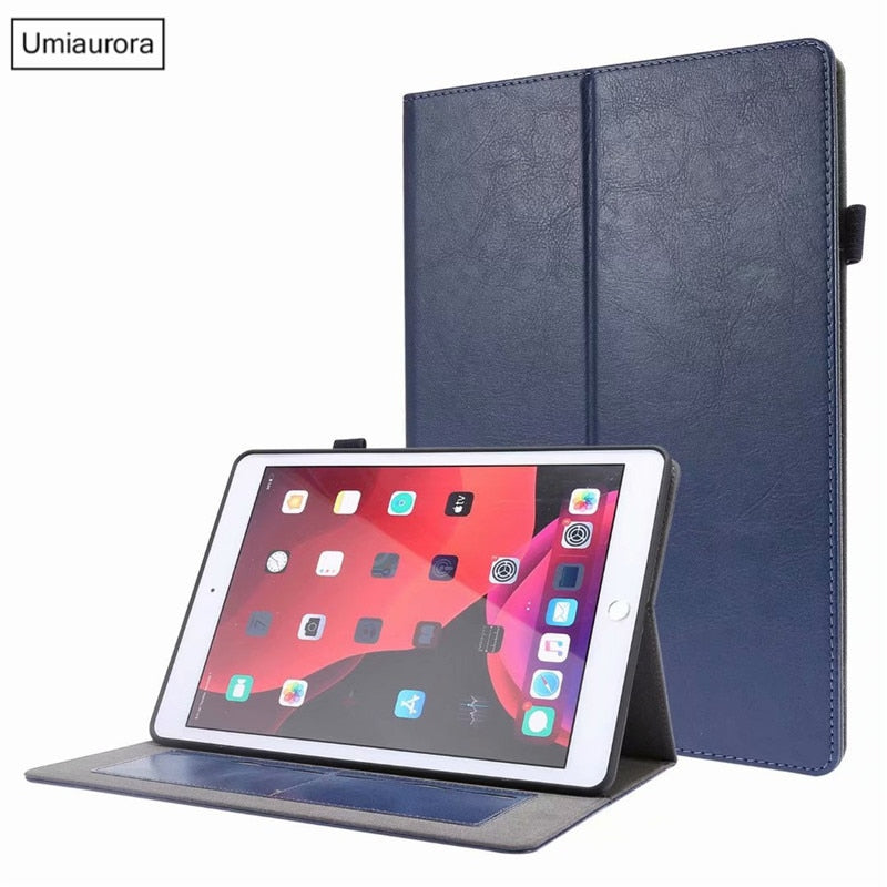 Leather Case with Inside Pocket for iPad