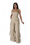 Cargo Jumpsuit