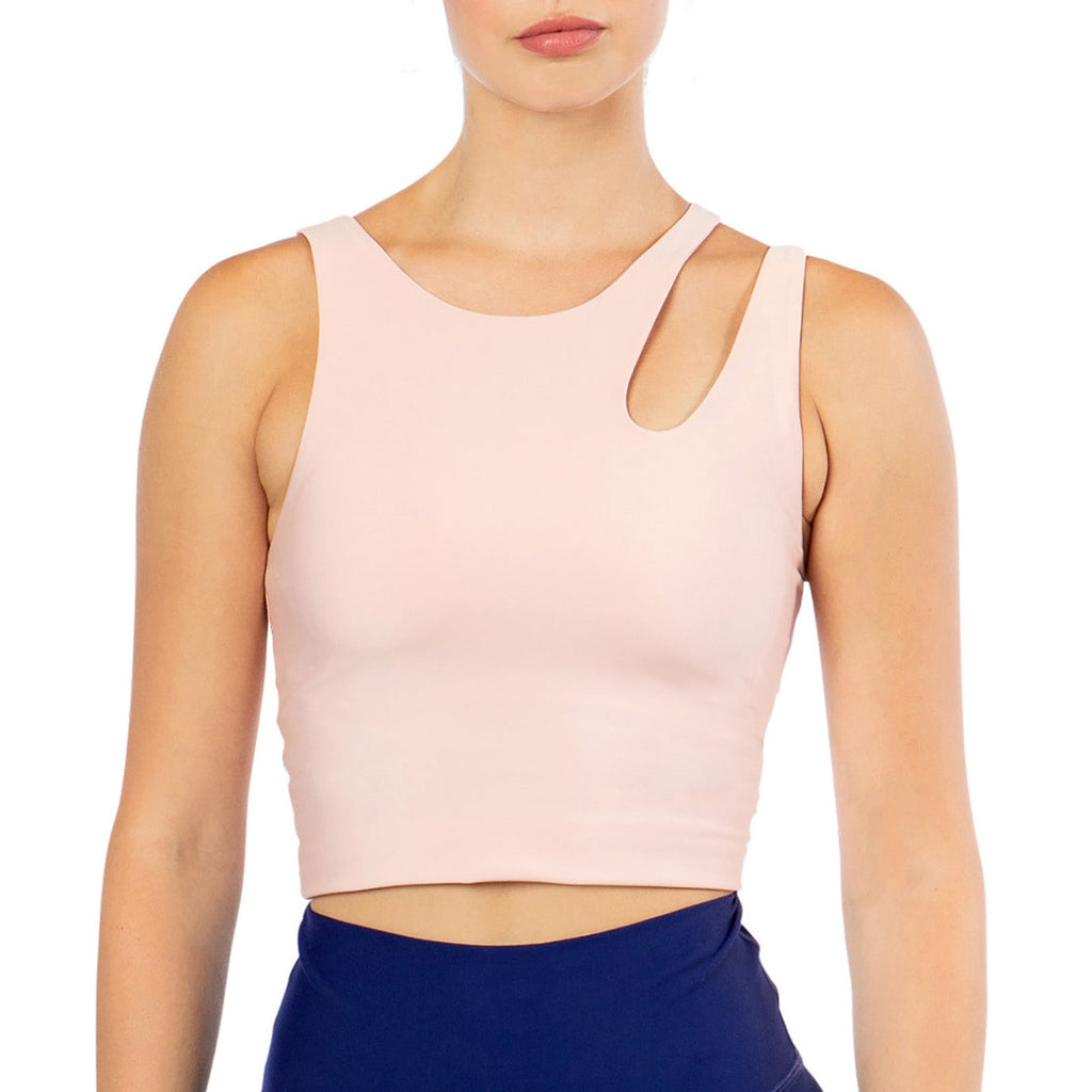 MIDI CUT OUT SHOULDER BRA