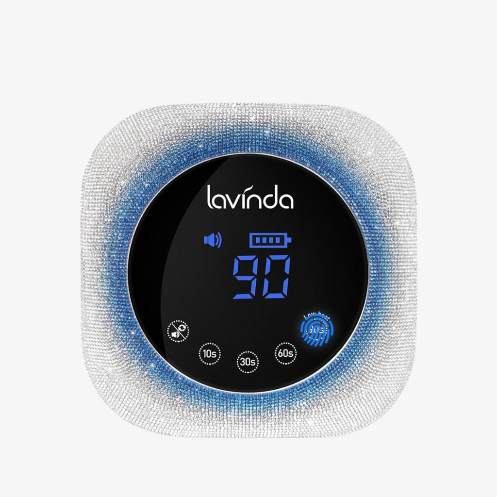 Crown™ Bling Nail Lamp - Gradient Blue - 54W Rechargeable UV/LED