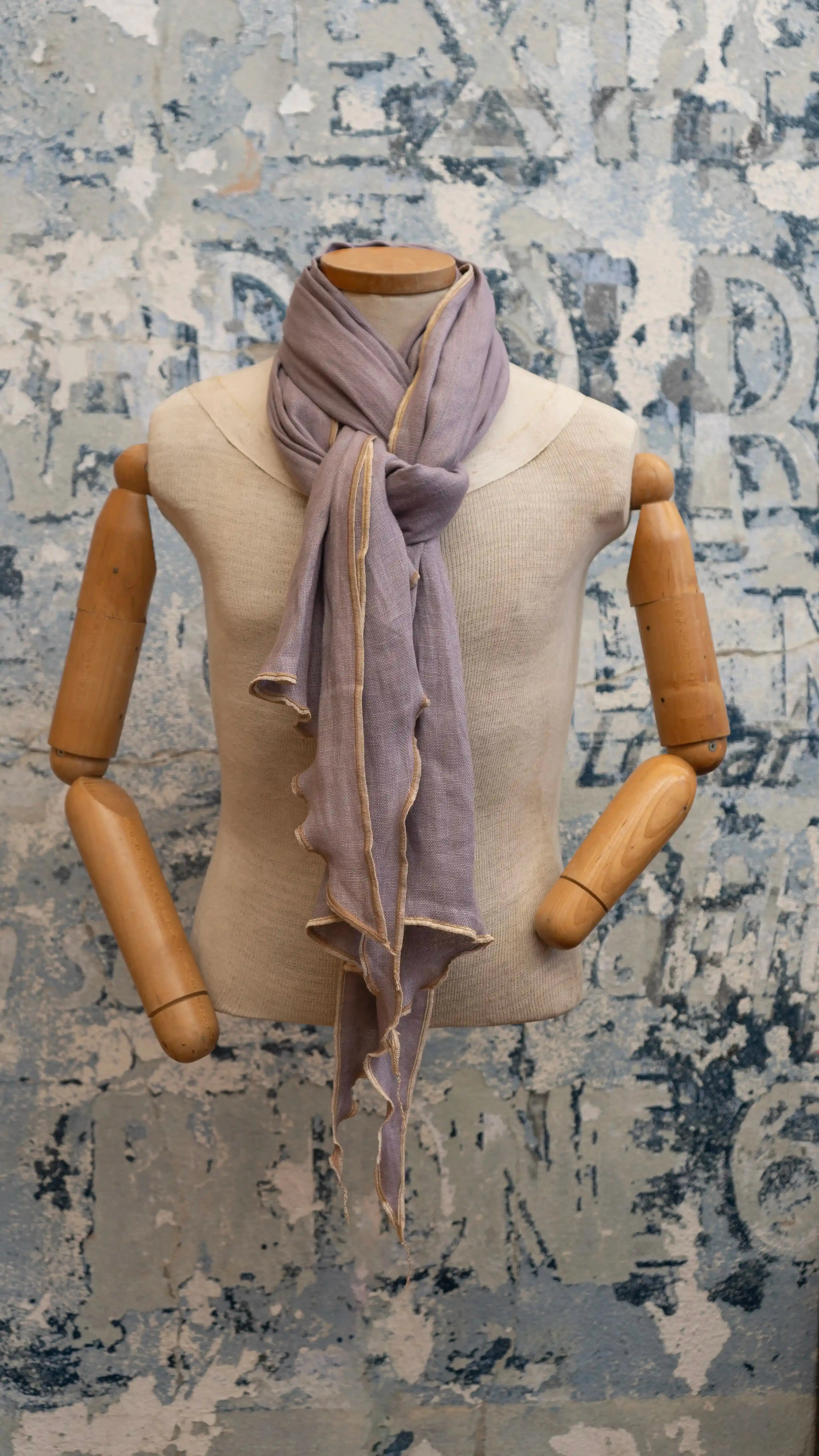 Lavender Daydreams Linen Scarf