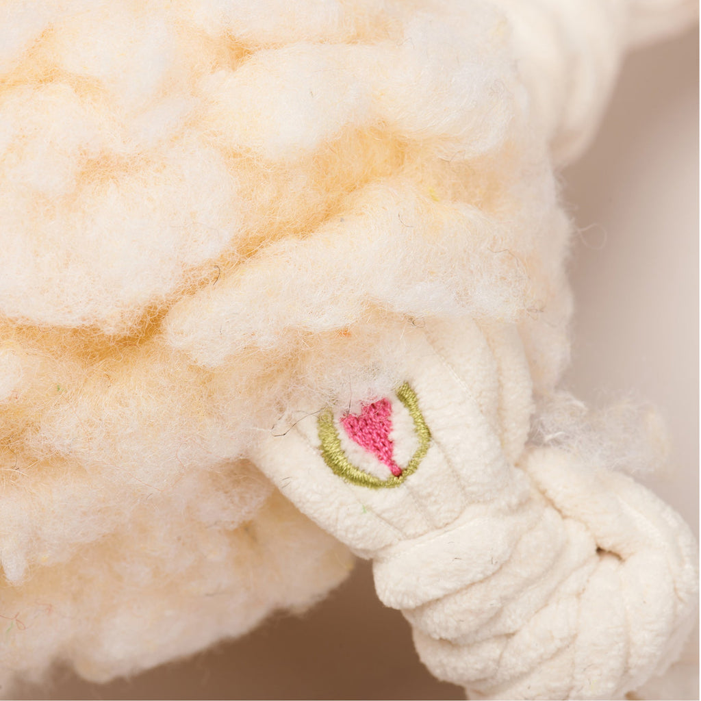 Louise Lamb HuggleFleece® FlufferKnottie™ Plush Dog Toy
