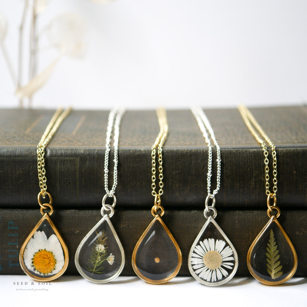 Large Teardrop Necklace