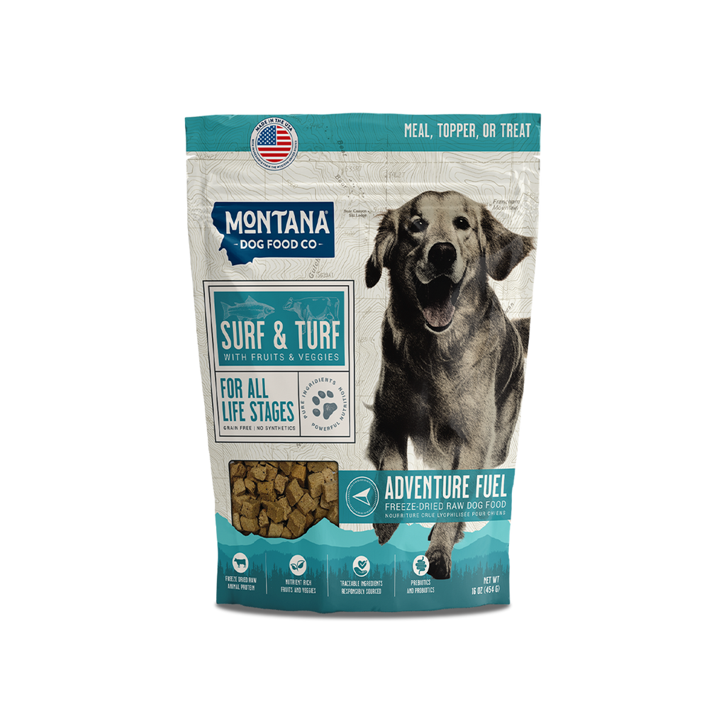 Grain-free Surf & Turf Freeze-dried Raw Adventure Fuel (Dog Food)
