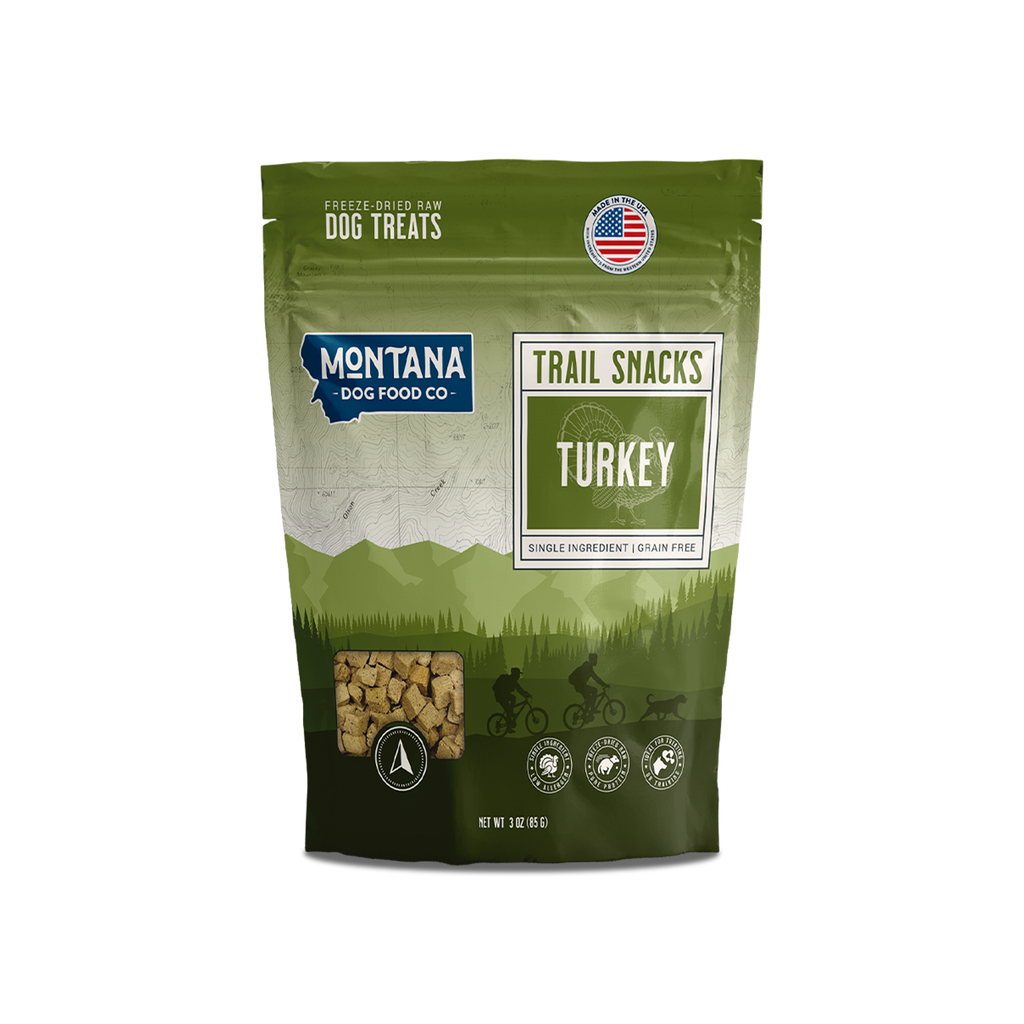 Turkey Liver Freeze-dried Raw Trail Snacks (Treats) for Dogs 3oz