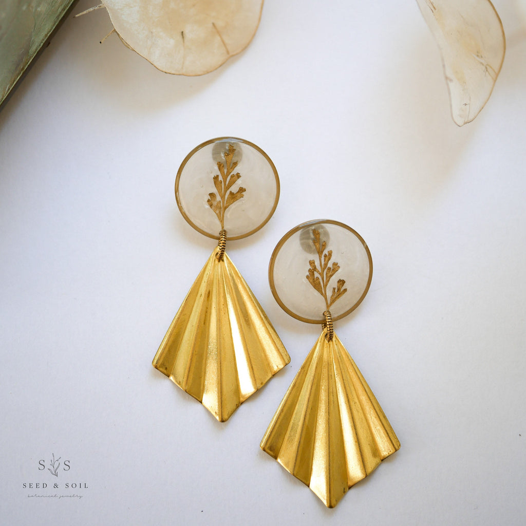 Midas Golden Ray Earrings