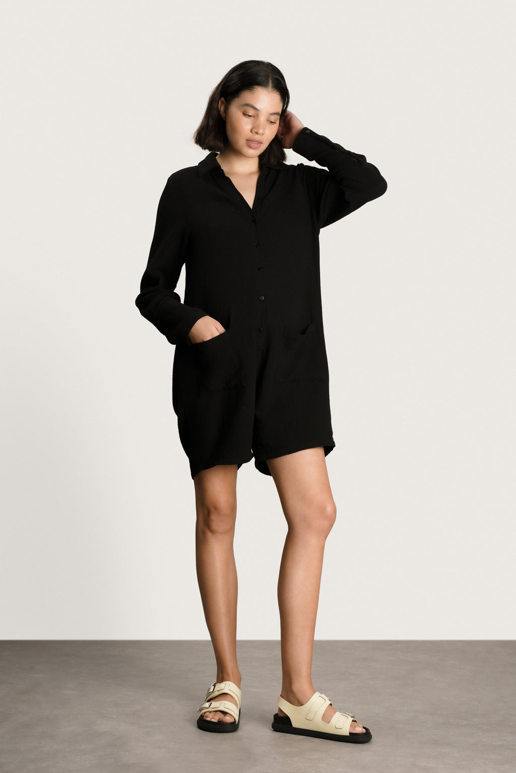 Juniper Cotton Romper