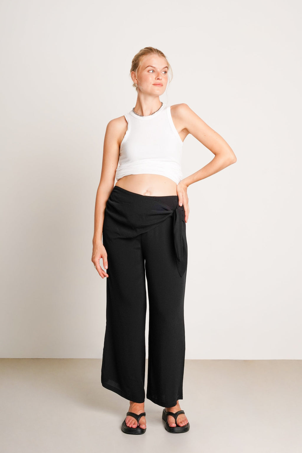 The Easy Wrap Pant