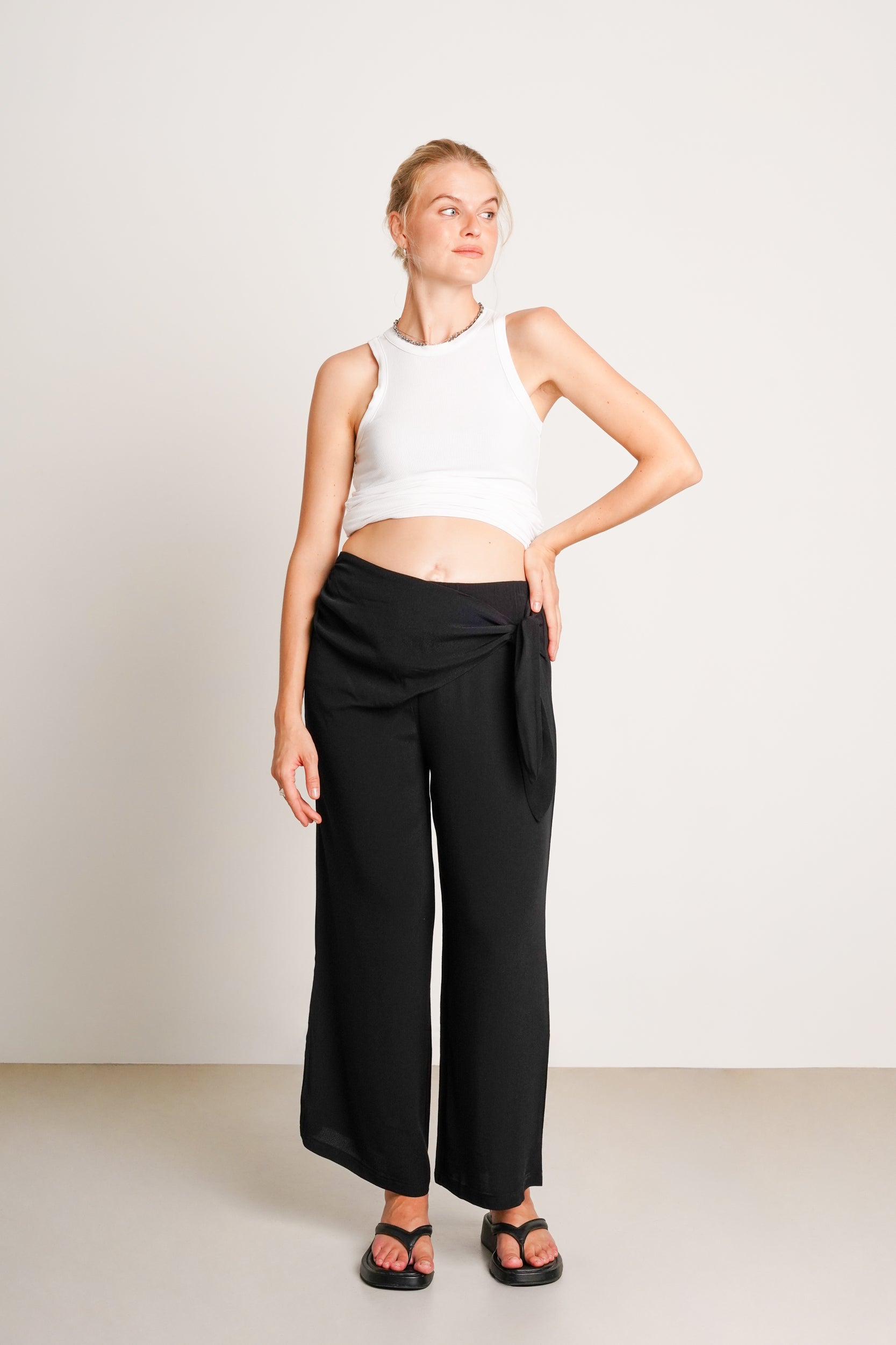 The Easy Wrap Pant