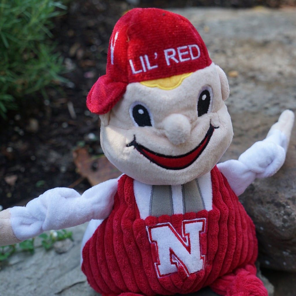 NCAA University of Nebraska, Lil Red Knottie® Plush Dog Toy