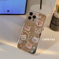 Diamond cat iPhone16 iPhone case 17 Electroplated mirror 13 Advanced sense 12 Applicable to 15pro max
