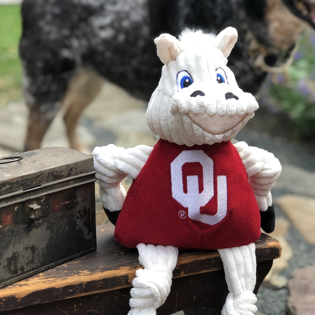 NCAA University of Oklahoma, Sooner Knottie® Plush Dog Toy
