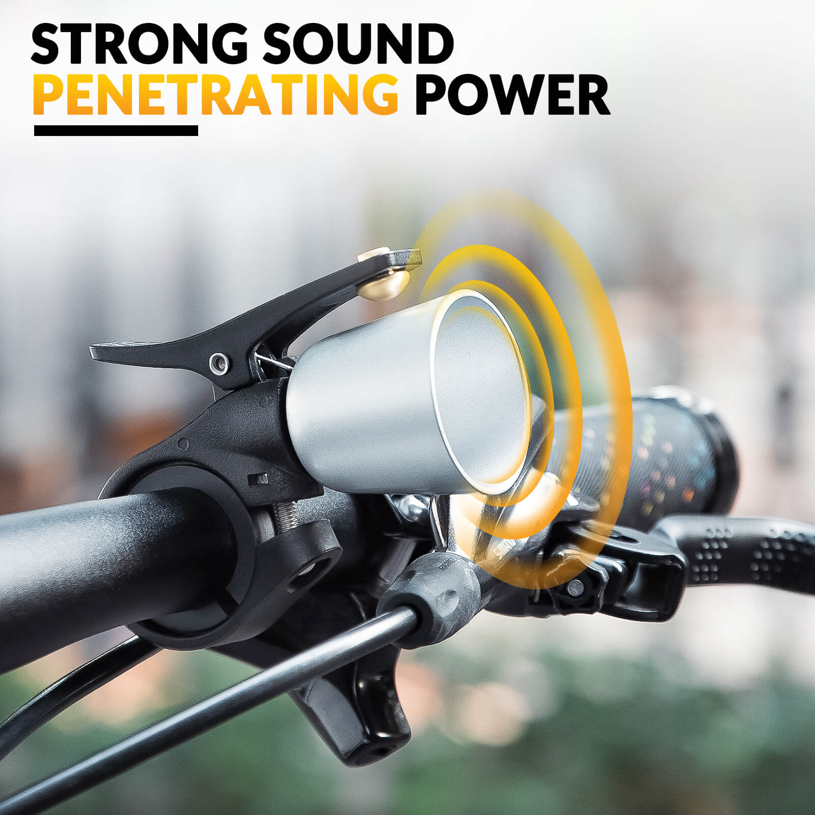 Bike Bell – Loud Sound for MTB & Road Bikes