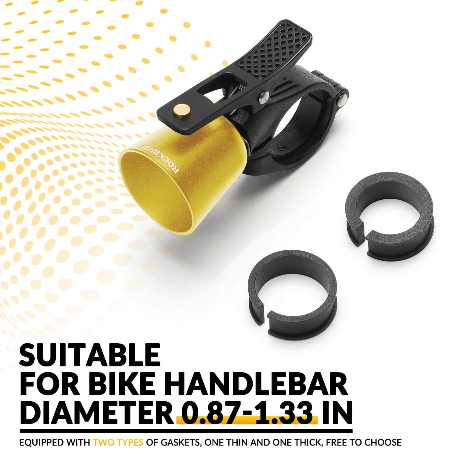 Bike Bell – Loud Sound for MTB & Road Bikes