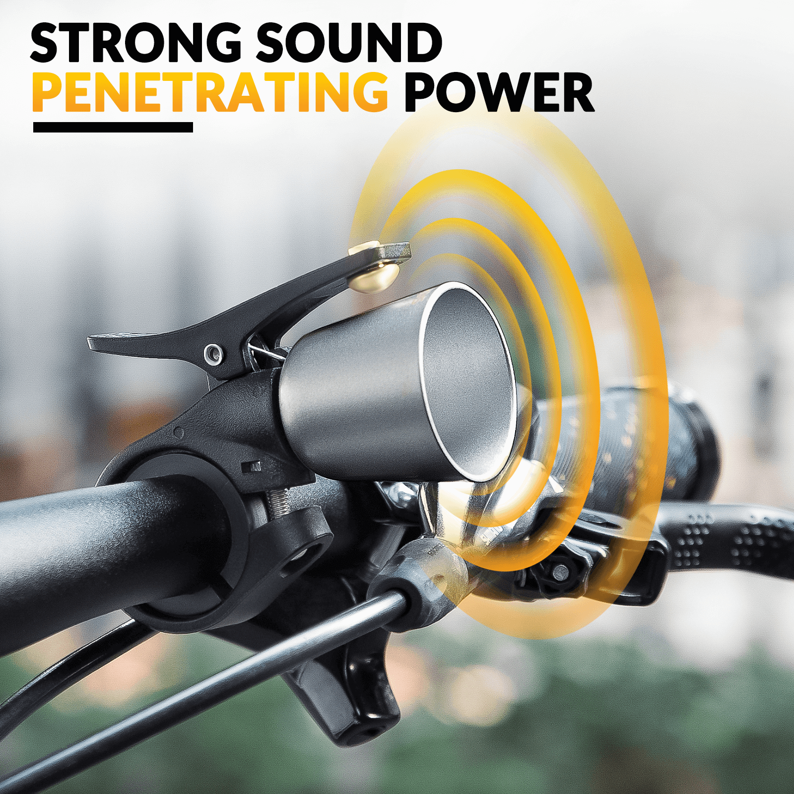 Bike Bell – Loud Sound for MTB & Road Bikes