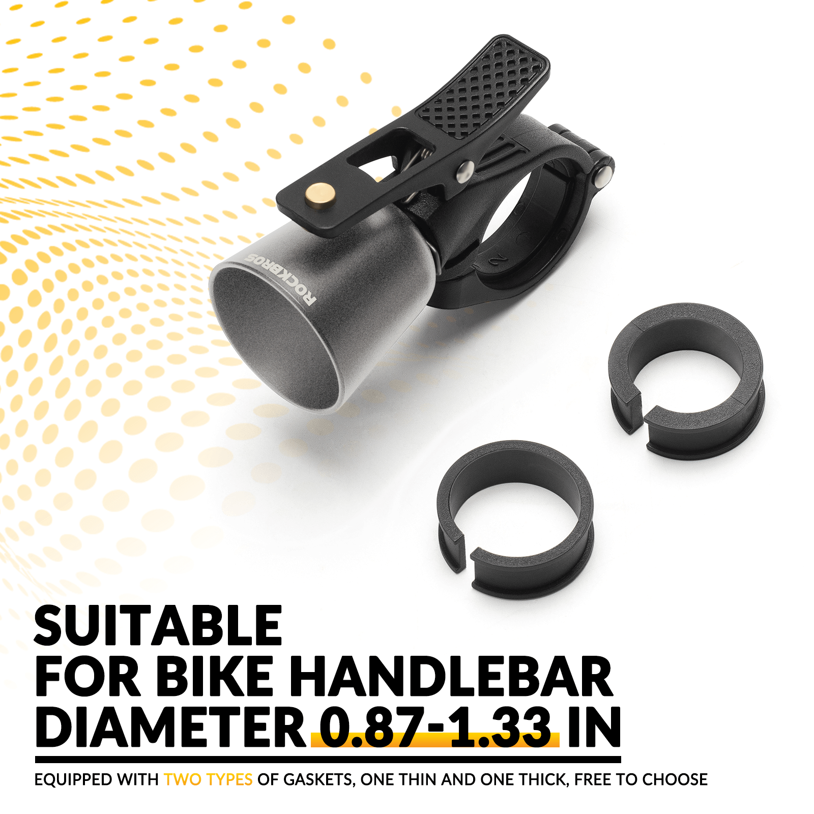 Bike Bell – Loud Sound for MTB & Road Bikes