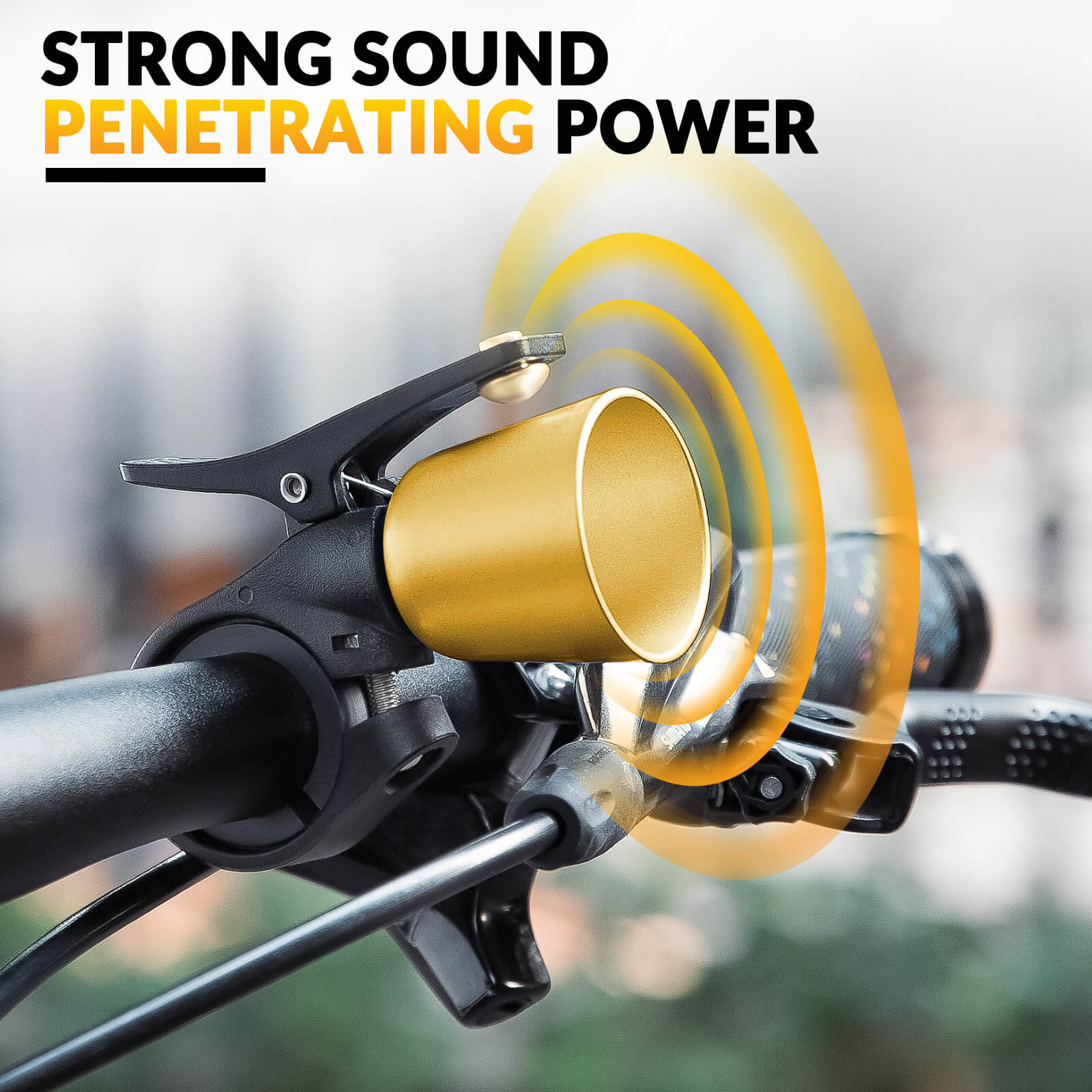 Bike Bell – Loud Sound for MTB & Road Bikes