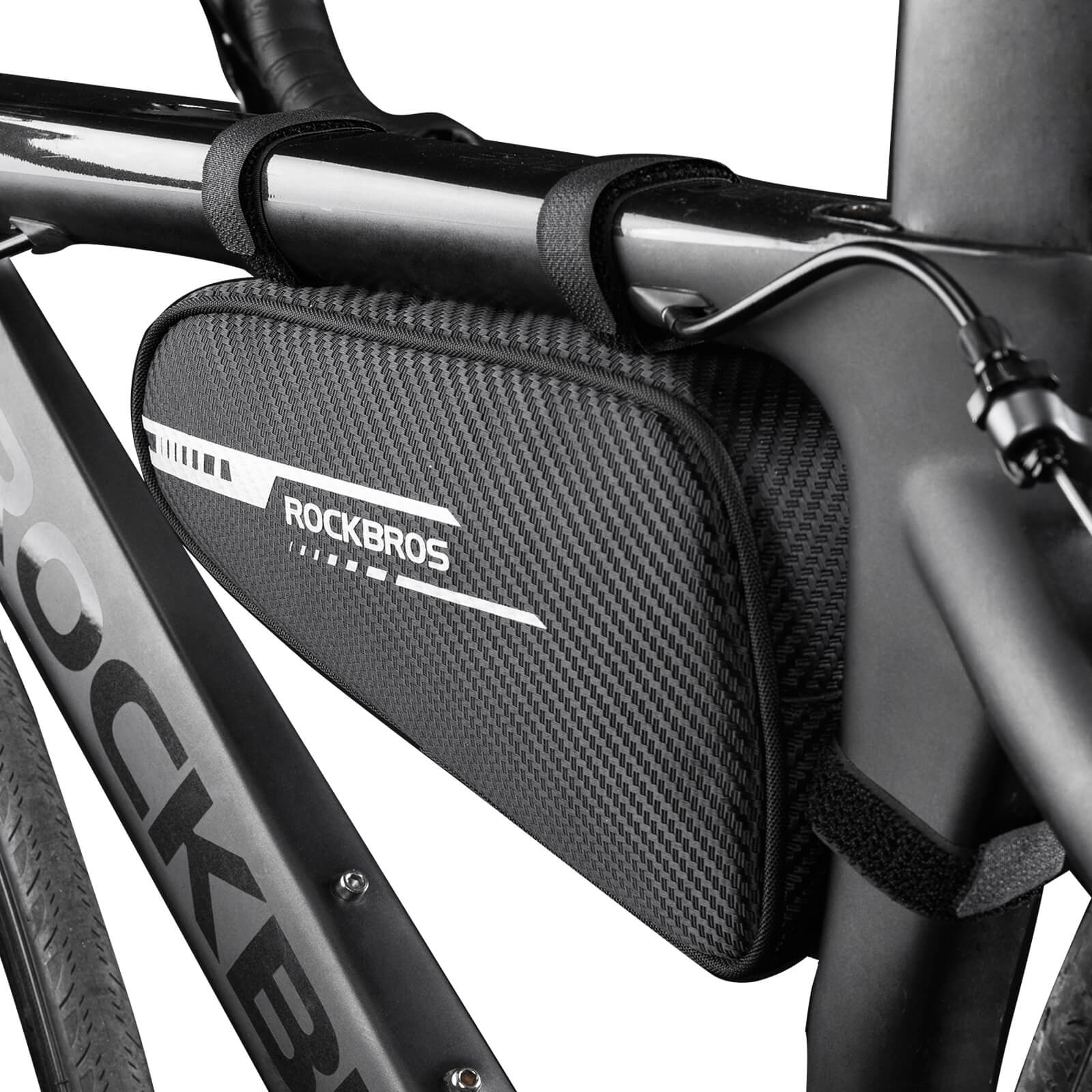 ROCKBROS Top Tube Bike Frame Bag Triangle Storage Pouch