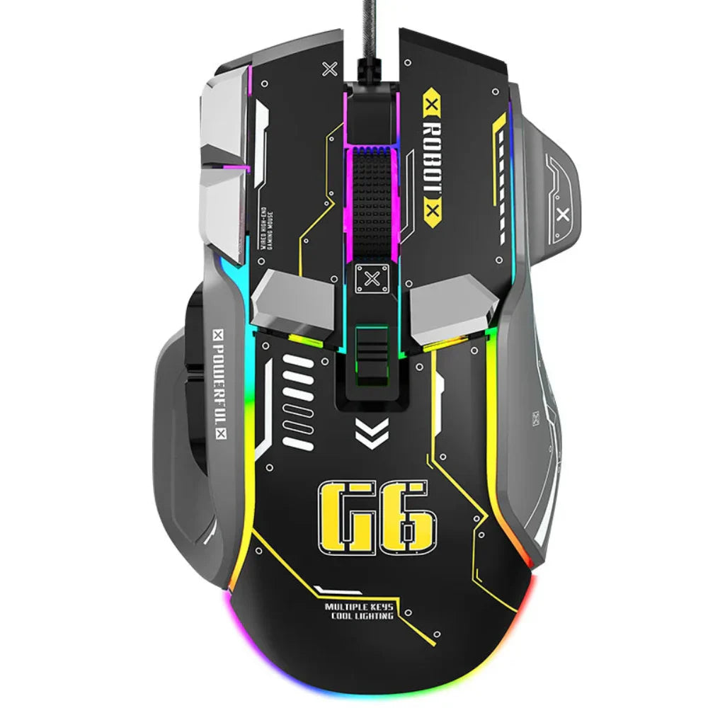 12800 DPI RGB USB Gaming Mouse