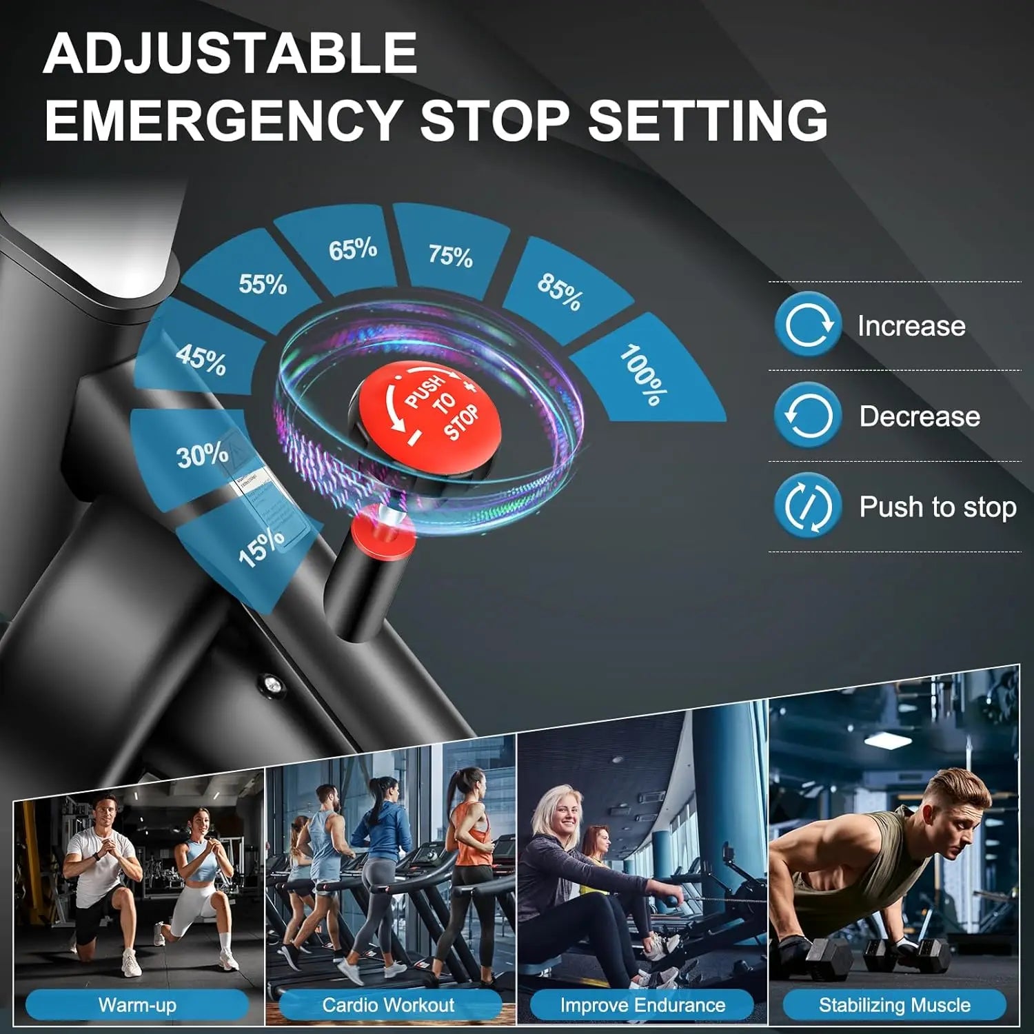 FusionRide Smart Fitness Bike