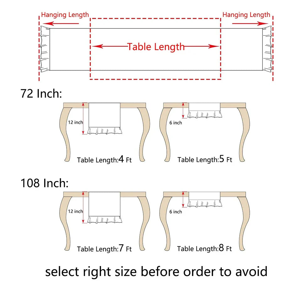 100% Cotton Table Runner