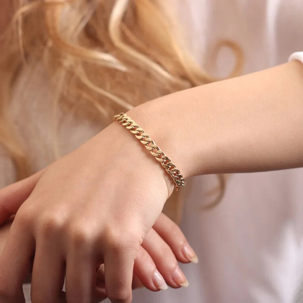 Chain Bangle Bracelet