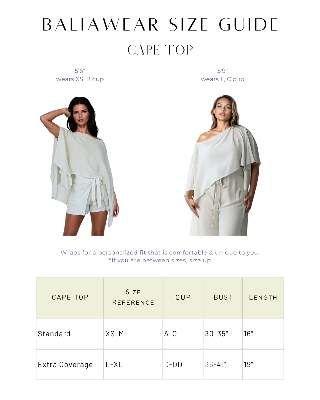 Cape Top - Linen