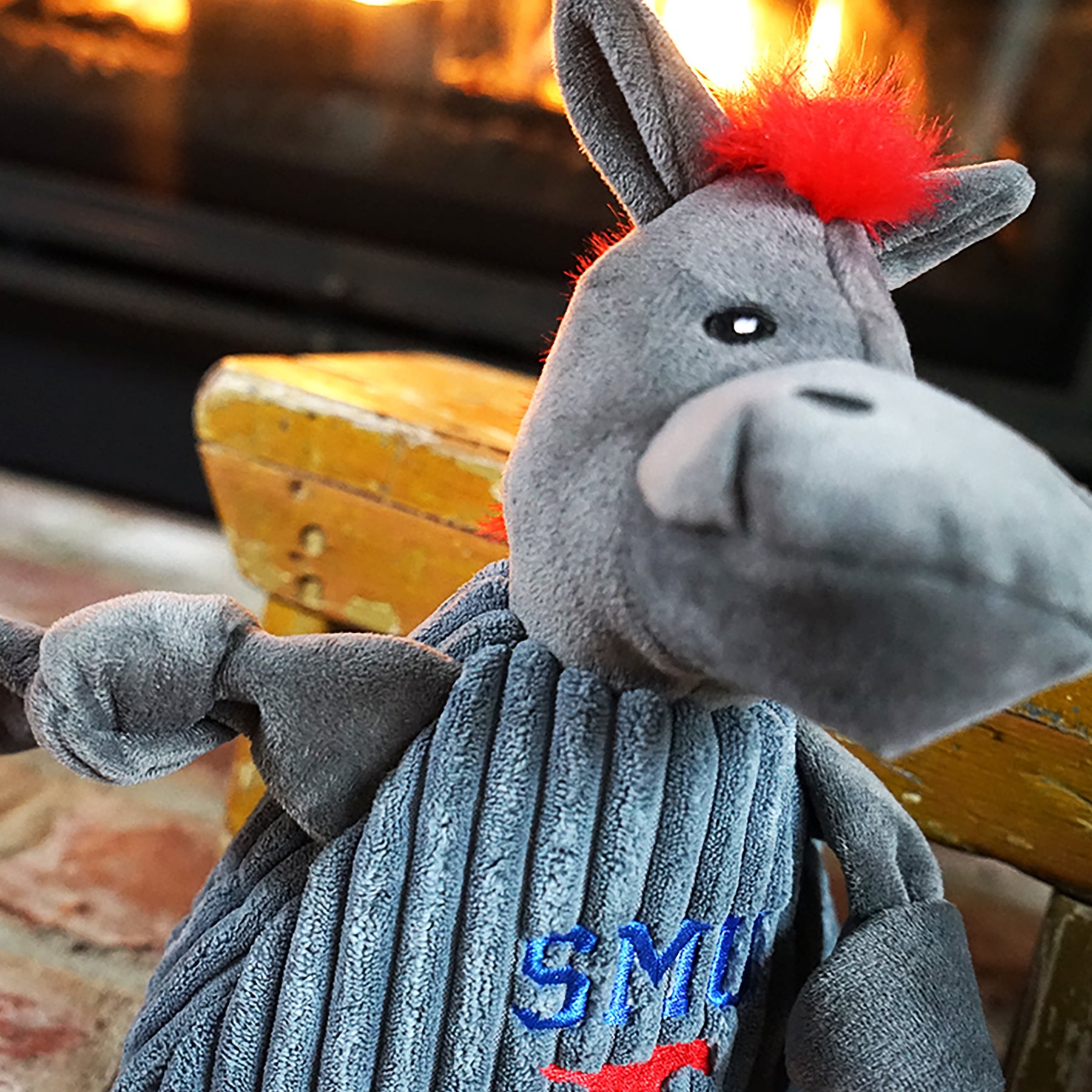 NCAA Southern Methodist University, Peruna Knottie® Plush Dog Toy