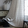 Linen Tassel Curtains
