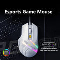 RGB Lighting Effect USB Wired Gaming Mouse