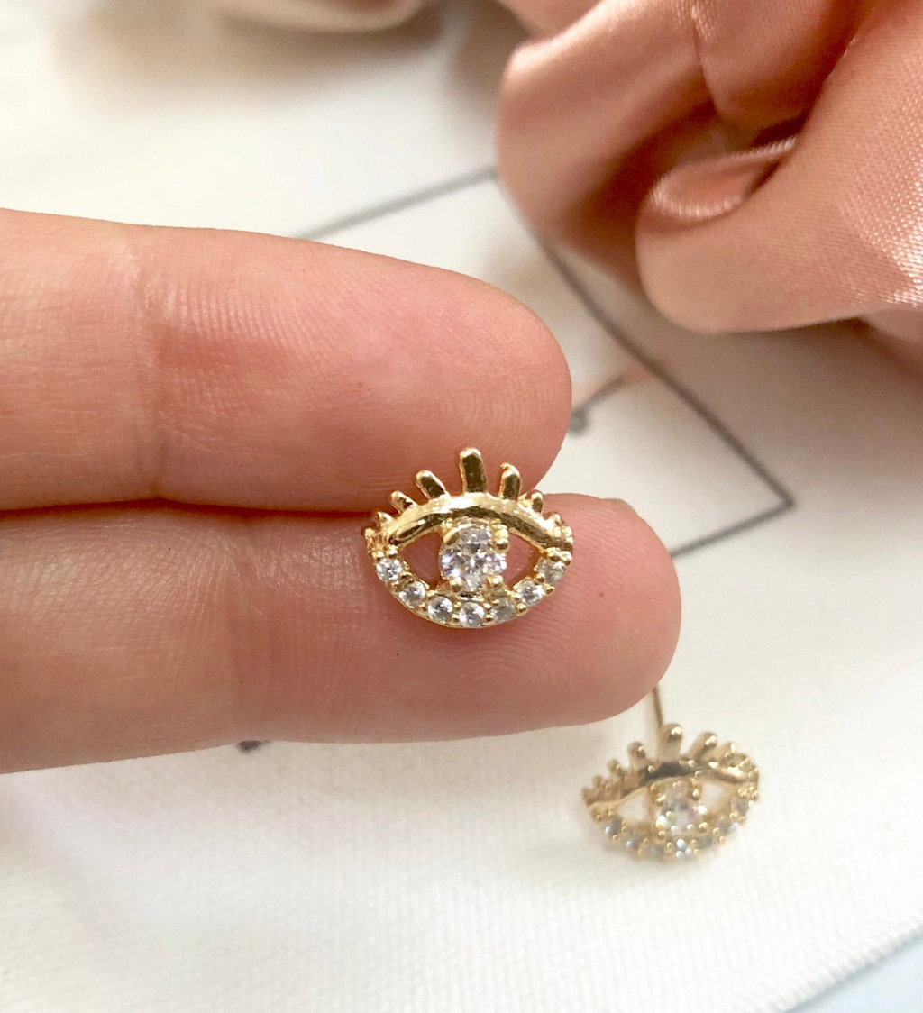 Evil Eye Stud