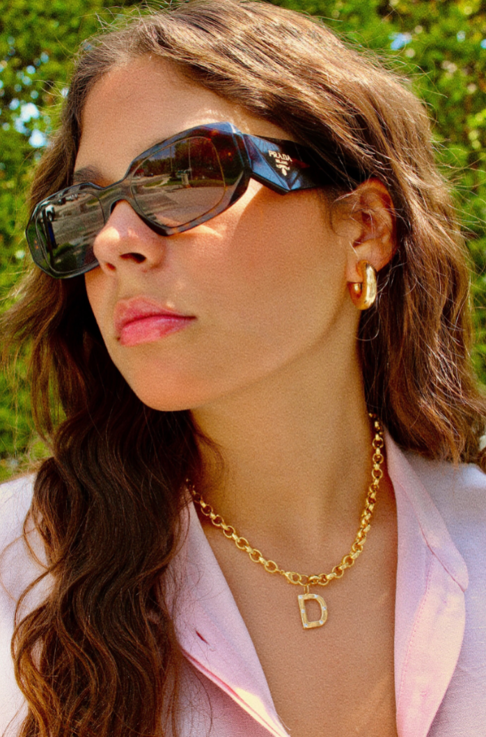 Initial Rollo Necklace