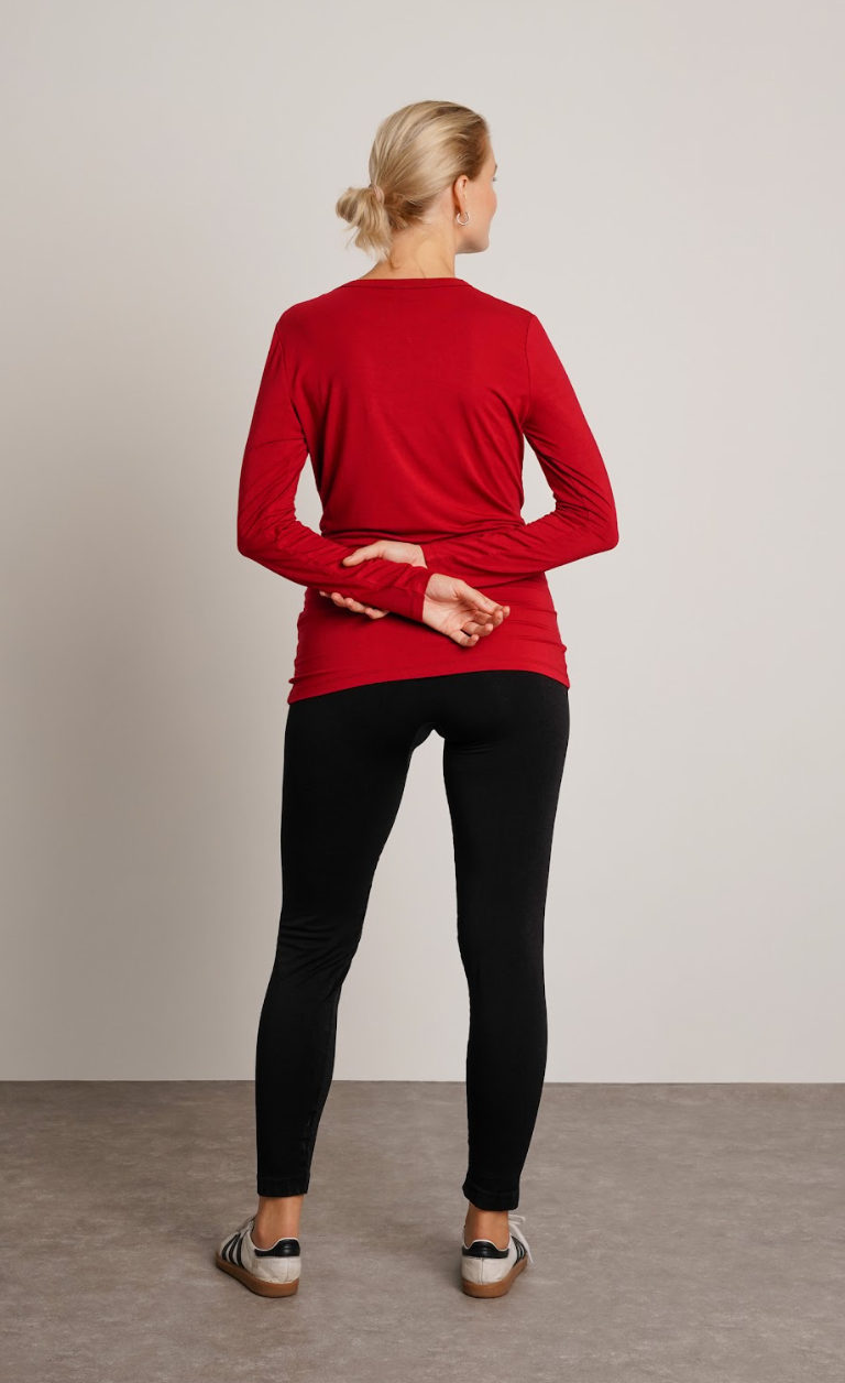 Liv Long Sleeve Crew Neck Tee
