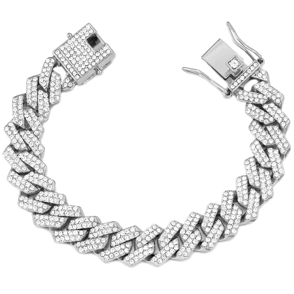 14MM Cuban Link Chain Bracelet