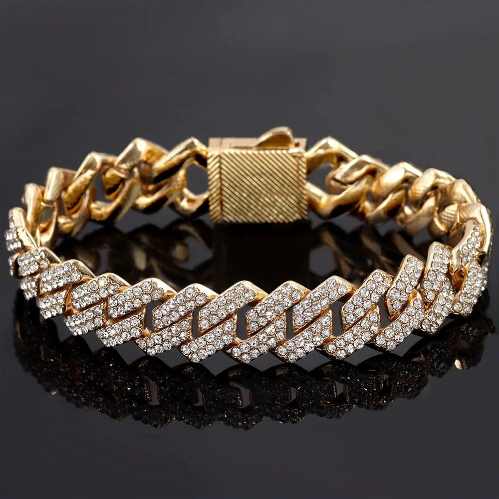 14MM Cuban Link Chain Bracelet